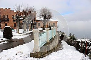 View of the city La Morra