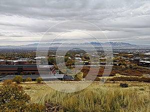 View of the city from Living Room Trailhead hike