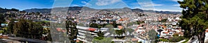 A panoramic view of Loja