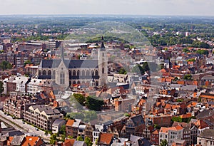 View of the city of Malines (Mechelen) photo