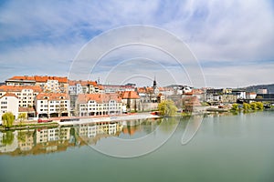 View on city of Maribor in Slovenia