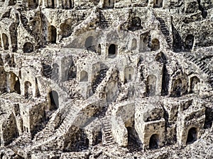 View of the city of Matera