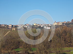 View of the city of Monta D'alba photo