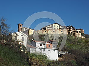 View of the city of Monta D 'alba photo