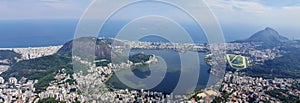 the view of the city of niteroi in brazil