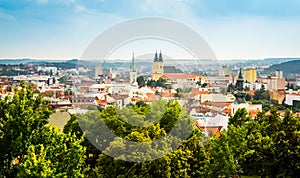 View of the City of Nitra, Slovakia photo