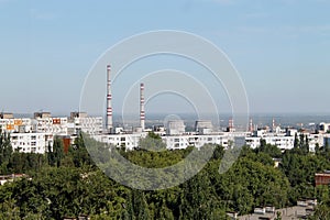 View of the city. panorama of the city