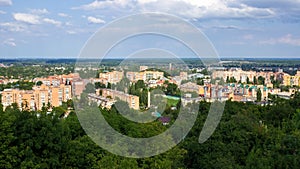 View of the city of Poltava, Ukraine