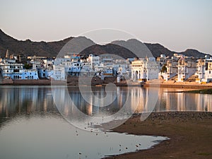 View of the City of Pushkar