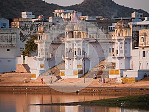 View of the City of Pushkar photo