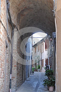 View of the city of Recanati