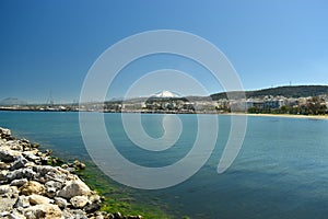 View of the city of Rethymnon