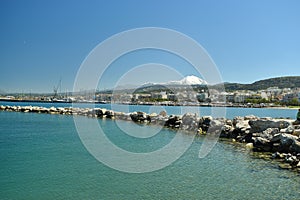View of the city of Rethymnon