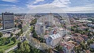 View of the City of Ruse from Above