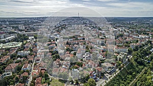 View of the City of Ruse from Above