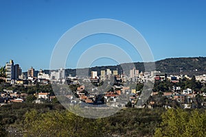 View of the city of San Salvador de Jujuy photo