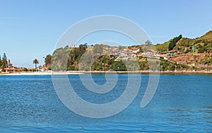 View of the city of San Vicente de la Barquera