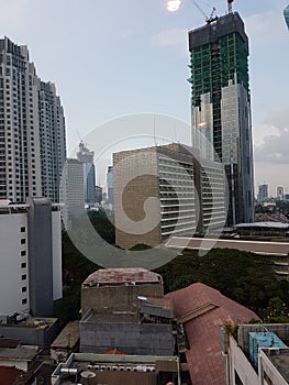 View of city in setiabudi