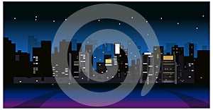 The view of City Skyline