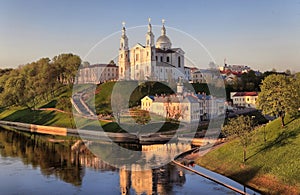 View of the city of Vitebsk photo