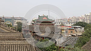 View of the city of Xian (Sian, Xi'an), Shaanxi province, China