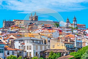 View of cityscape of Viseu, Portugal