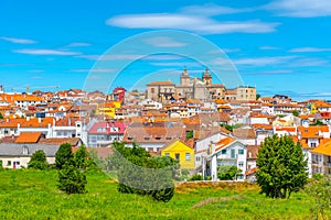 View of cityscape of Viseu, Portugal