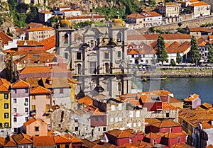 View from Clerigos Tower in Porto photo