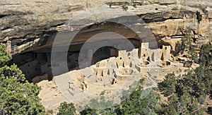 A View of Cliff Palace, Mesa Verde National Park