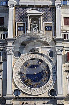 St. Marks Clock Tower in Venice photo