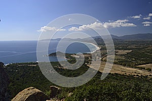 View of coast of Castiadas photo