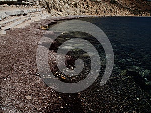 View of the coast of the resort of Pissouri, Cyprus