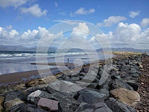 View of the coast from Waterville, Ireland