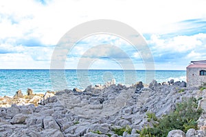 view of the coastline at Cefalu