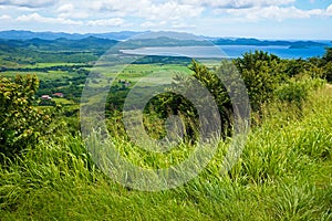 View on coastline Guanacasta