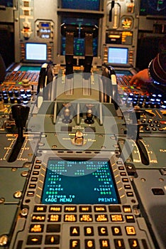 View cockpit instrument and panel