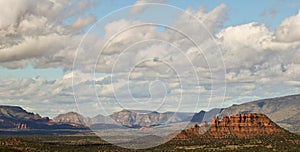 A View of the Cockscomb Looking West, Sedona, AZ, USA