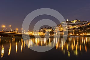 View on Coimbra in Portugal