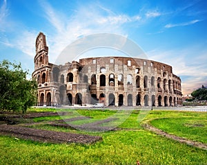 View of colisseum