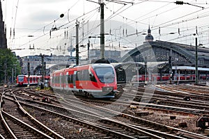 View of Cologne Central Train Station