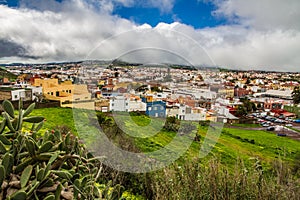 View on Colorful La Orotava City-Tenerife,Spain
