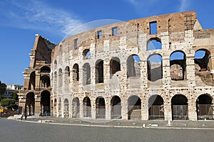 View of the Colosseum, Rome