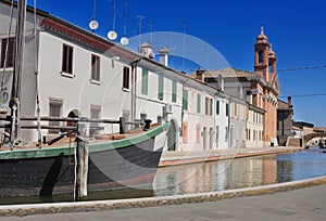 View of Comacchio, Ferrara, Emilia Romagna, Italy photo