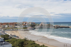 View of Comillas, Cantabria, Spain. photo