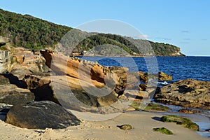 A view at Congwong Beach near La Perouse in Sydney