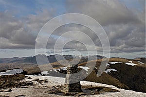 View from Coniston Old Man Cumbria