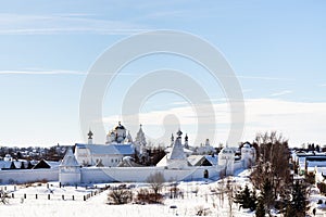 view of Convent of the Intercession in Suzdal