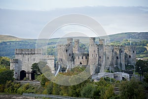 View of Conwy Castle photo