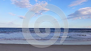 View of Copacabana Beach in the city of Rio de Janeiro, Brazil.