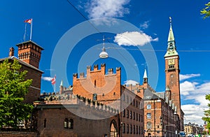 View of Copenhagen city hall